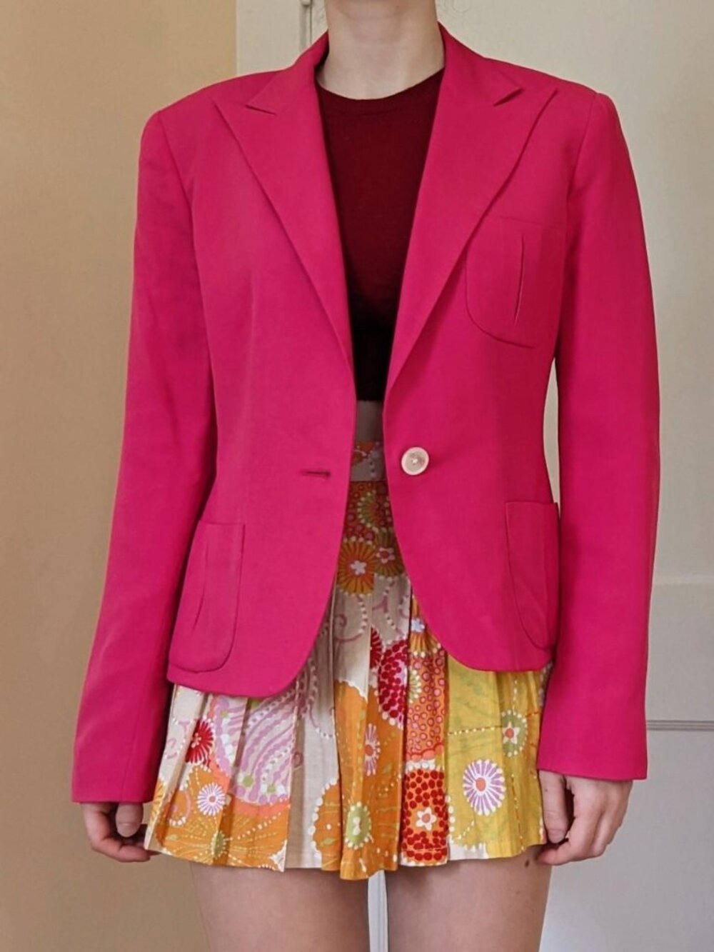 Ralph Lauren 100% Silk Blazer Jacket